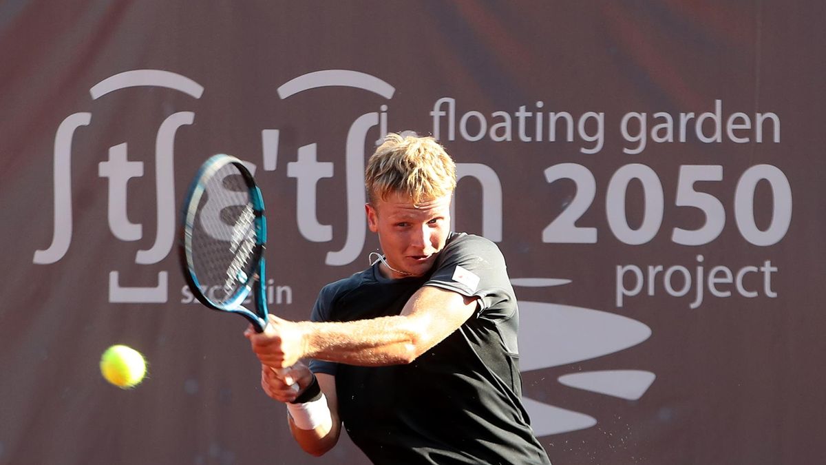 Materiały prasowe / Invest in Szczecin Open / Na zdjęciu: Maks Kaśnikowski