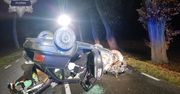 Kierowca w ciężkim stanie po wypadku w miejscowości Komsin