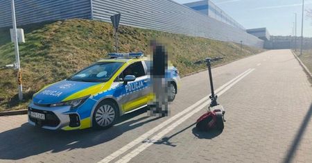 Słupsk: Pirat drogowy na hulajnodze elektrycznej. Przekroczył dopuszczalną prędkość o 35 km/h