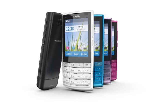 Nokia X3-02 - klawiatura i dotykowy ekran