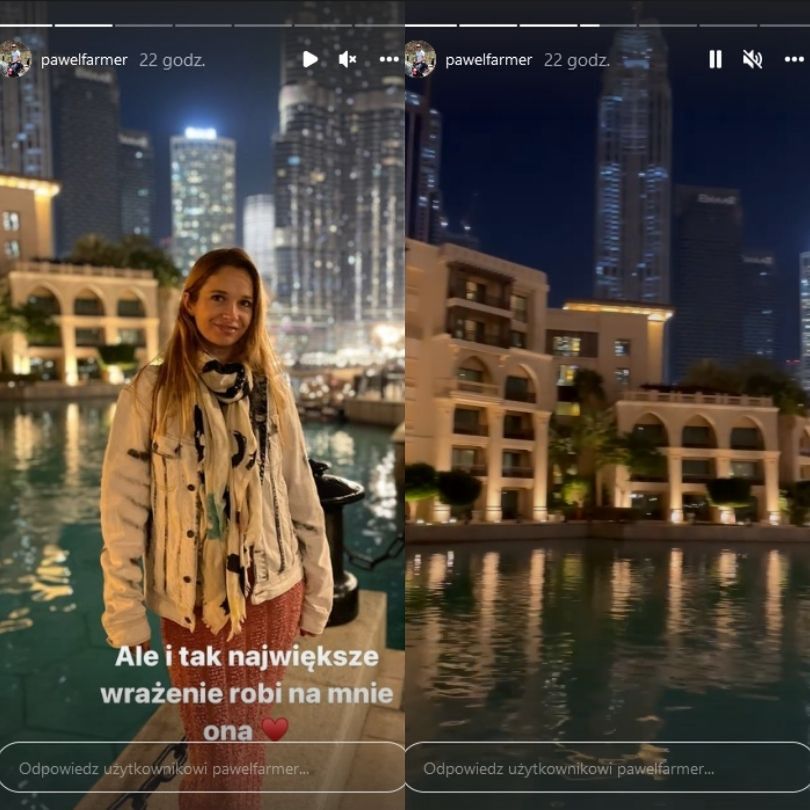 Marta Paszkin i Paweł Bodzianny polecieli do Dubaju po obrączki