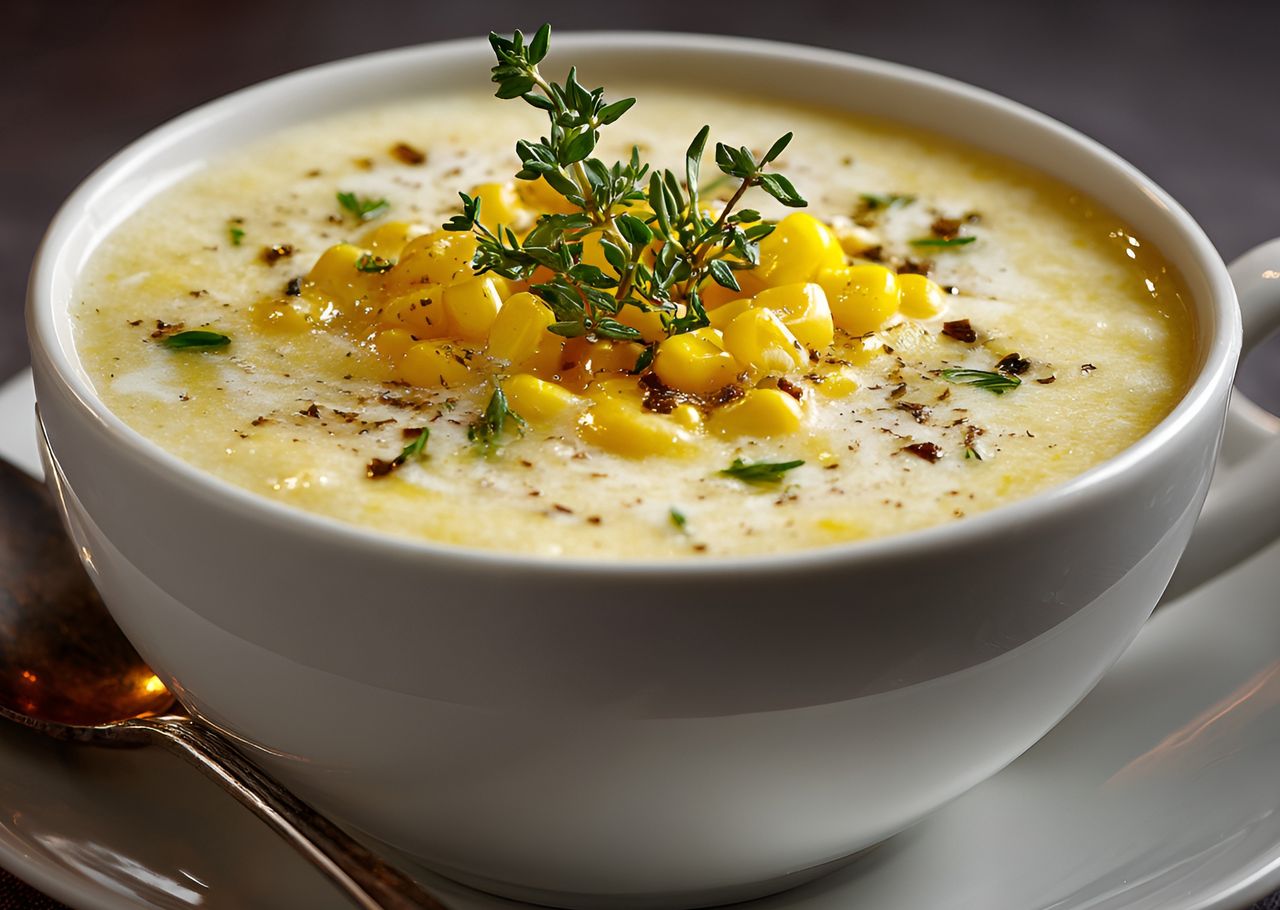 Meksykańska zupa kukurydziana