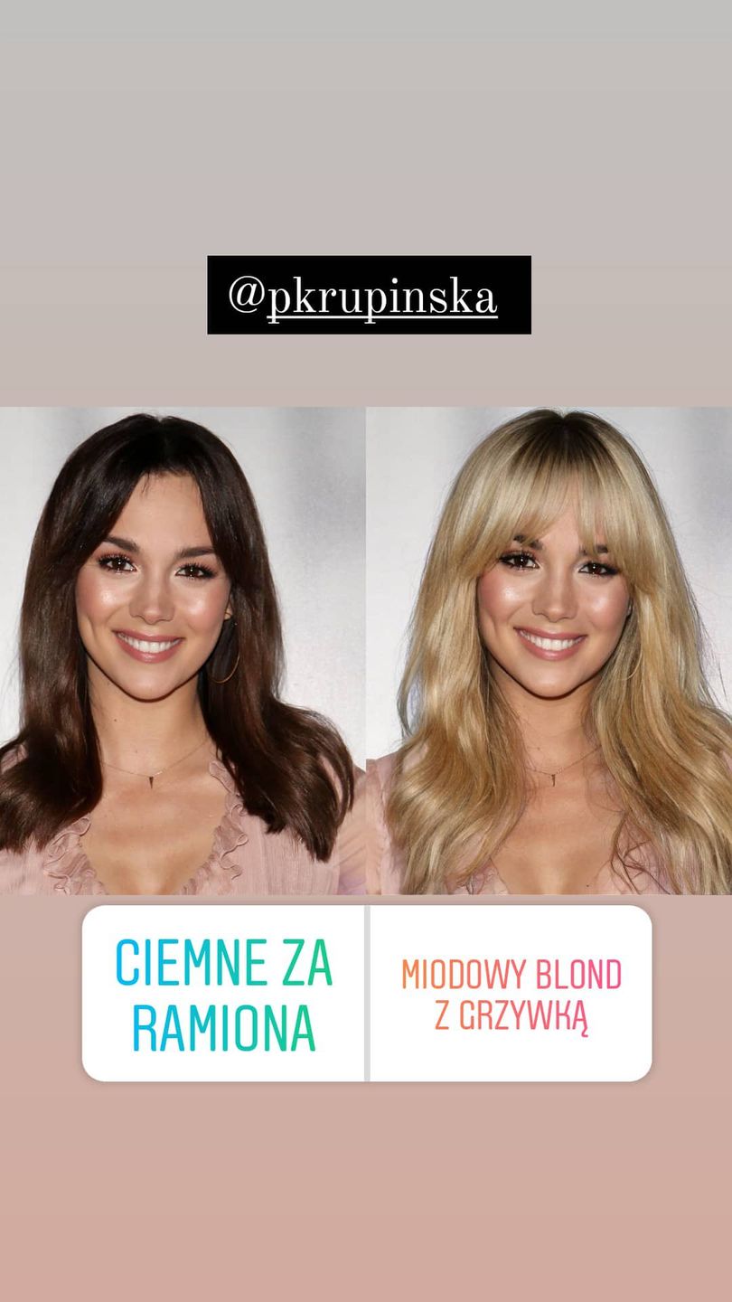 Paulina Krupińska - metamorfoza gwiazd