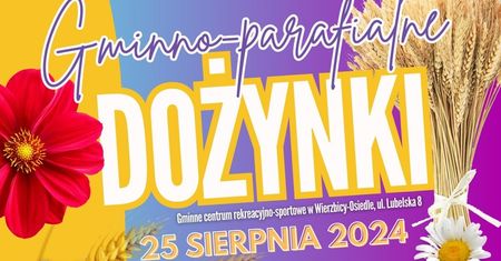 Dożynki w Wierzbicy-Osiedlu 2024. Gwiazdą imprezy B.R.O. Zobacz godzinowy program
