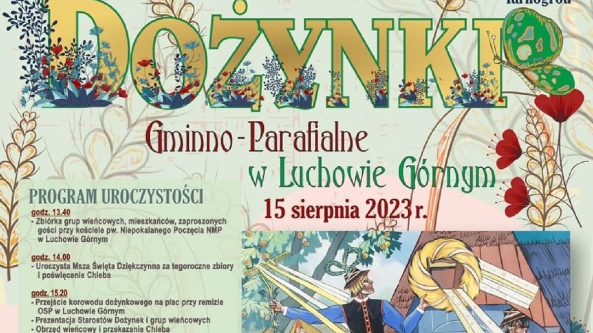 Dożynki w Luchowie Górnym 2023