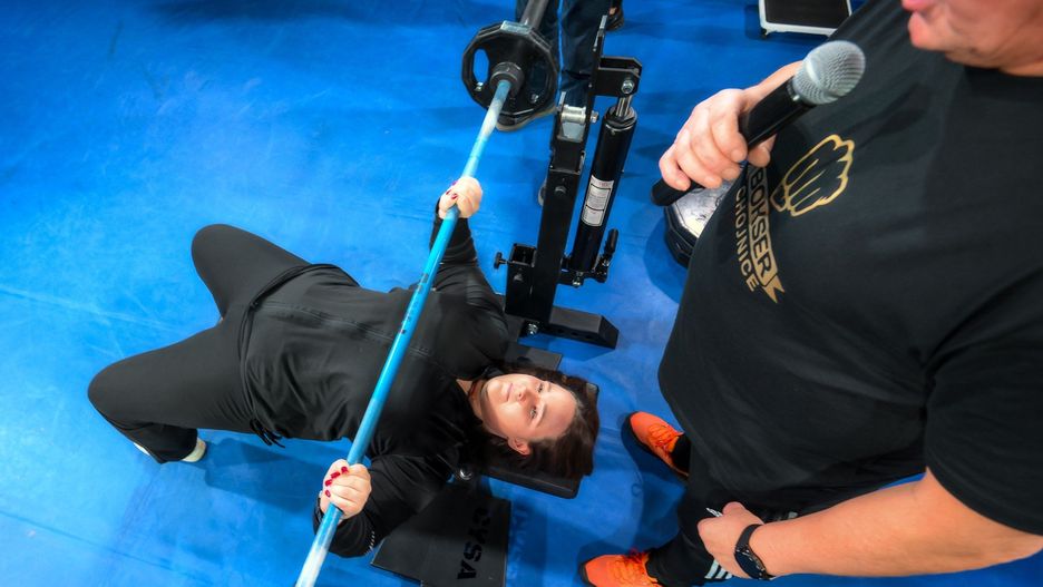 Tegoroczna mistrzyni siłaczy Agnieszka Solibieda