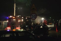 Gróźny pożar warsztatu