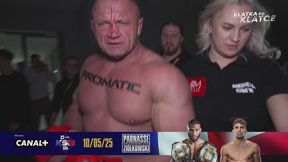 Tak Pudzianowski zareagował po przegranej. Zobacz, co działo się po walce z Hallem