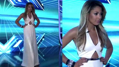 Kazadi w białej sukni w finale "X Factor"!