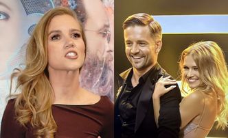 Agnieszka Kaczorowska po pytaniu o Marcina Rogacewicza: "Gdzie jest MIŁOŚĆ, lepiej, żeby była CISZA"
