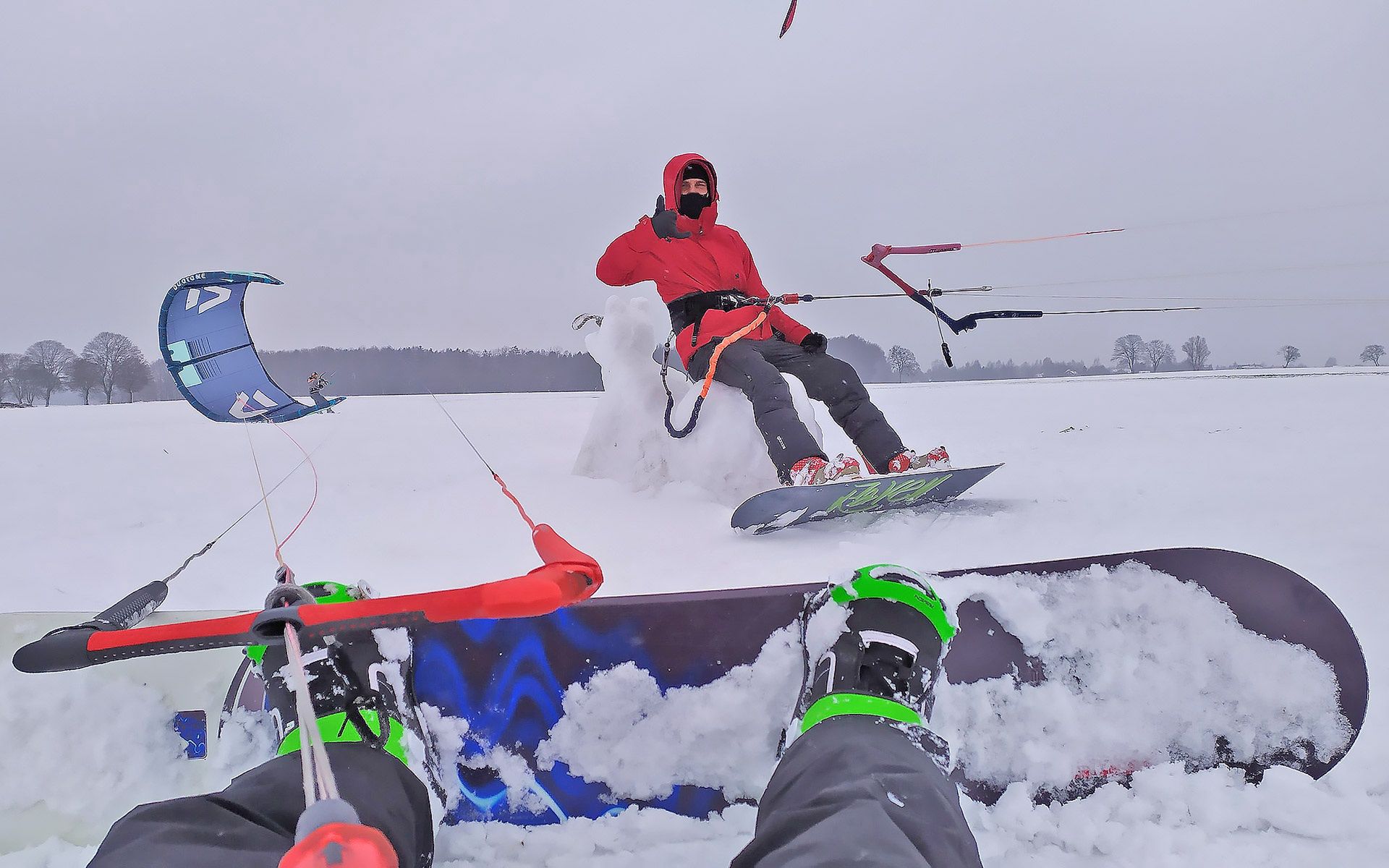 Snowkite to hit tegorocznego sezonu zimowego nie tylko nad morzem!