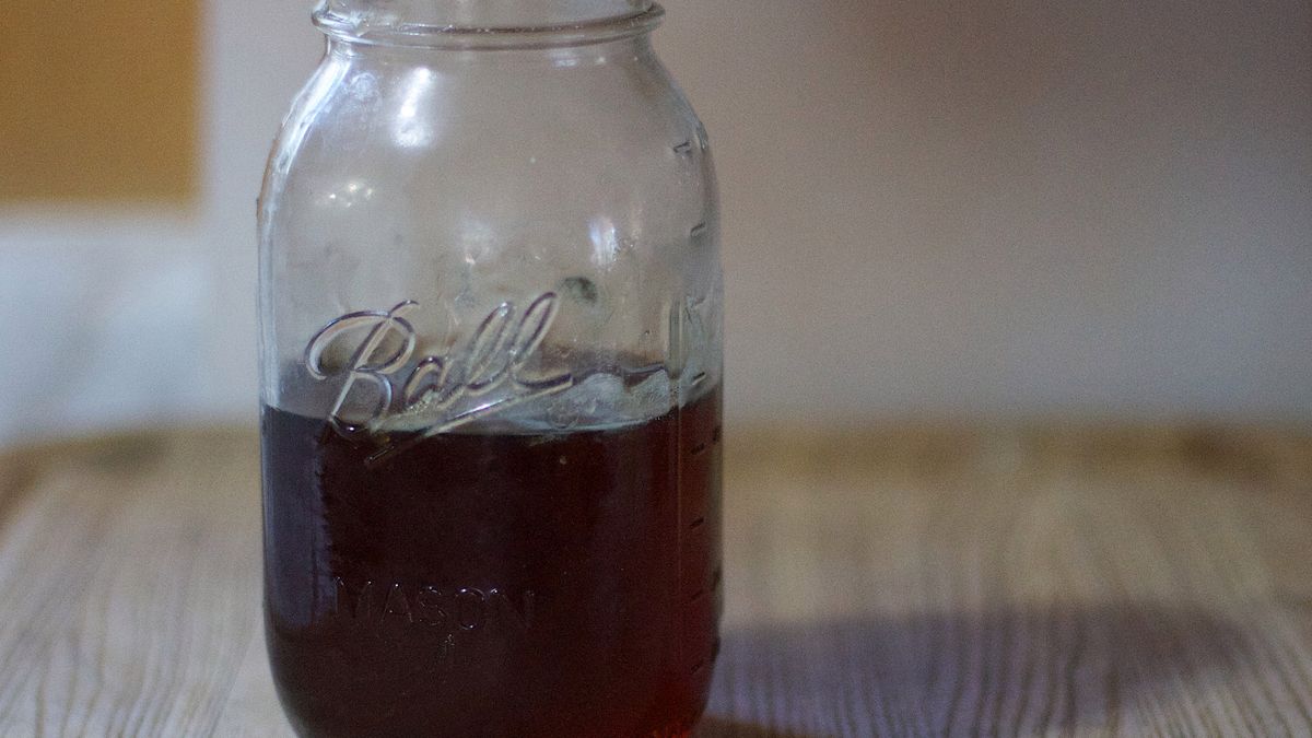 Syrop w puszce z dodatkiem syropu klonowego (15%)