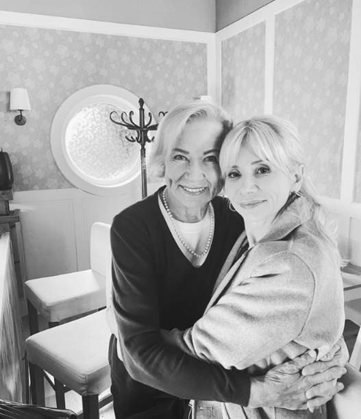 Bożena Dykiel z Ewą Gawryluk