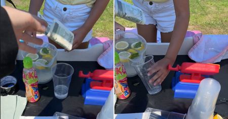 "Naprawdę?". Sceny przy stoisku z lemoniadą. Aż przytuliła klientkę