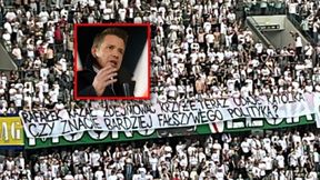 Transparent na meczu Legii. Kibice znowu uderzają w Trzaskowskiego