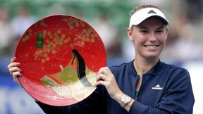 WTA Tokio: Ariake Colliseum znów szczęśliwe dla Karoliny Woźniackiej, wspaniała seria Dunki trwa