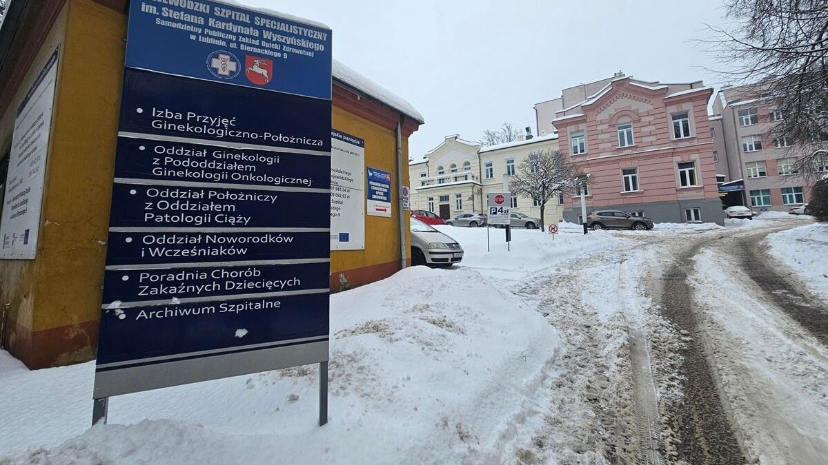 Szpital przy ul. Lubartowskiej w Lublinie