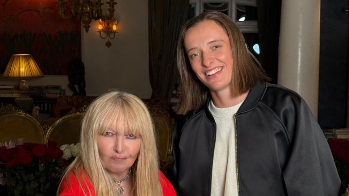 Iga Świątek odwiedziła Marylę Rodowicz.