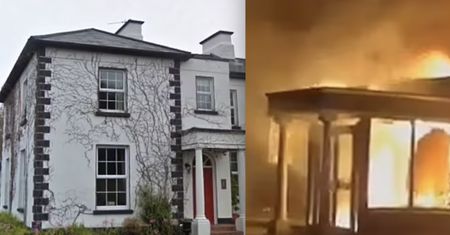 Spłonął hotel dla migrantów. Ogień został podłożony. Oburzenie w Irlandii