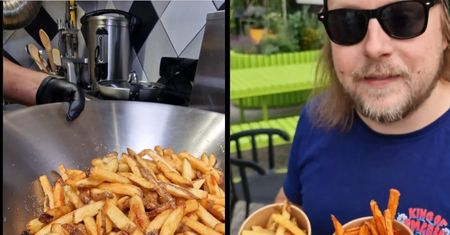 Pokazał każdy etap produkcji frytek. Niczego nie ukrywał