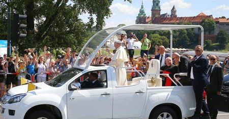 Światowe Dni Młodzieży: Prawie 60 policjantów z zatruciem pokarmowym. Mieli odpowiadać za bezpieczeństwo papieża w Polsce