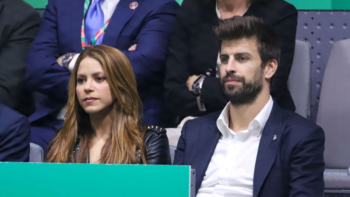 Shakira i Pique podczas Pucharu Davisa 2019 w Madrycie