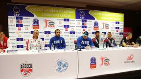 Konferencja prasowa przed turniejem Final Four Ligi Mistrzów (galeria)