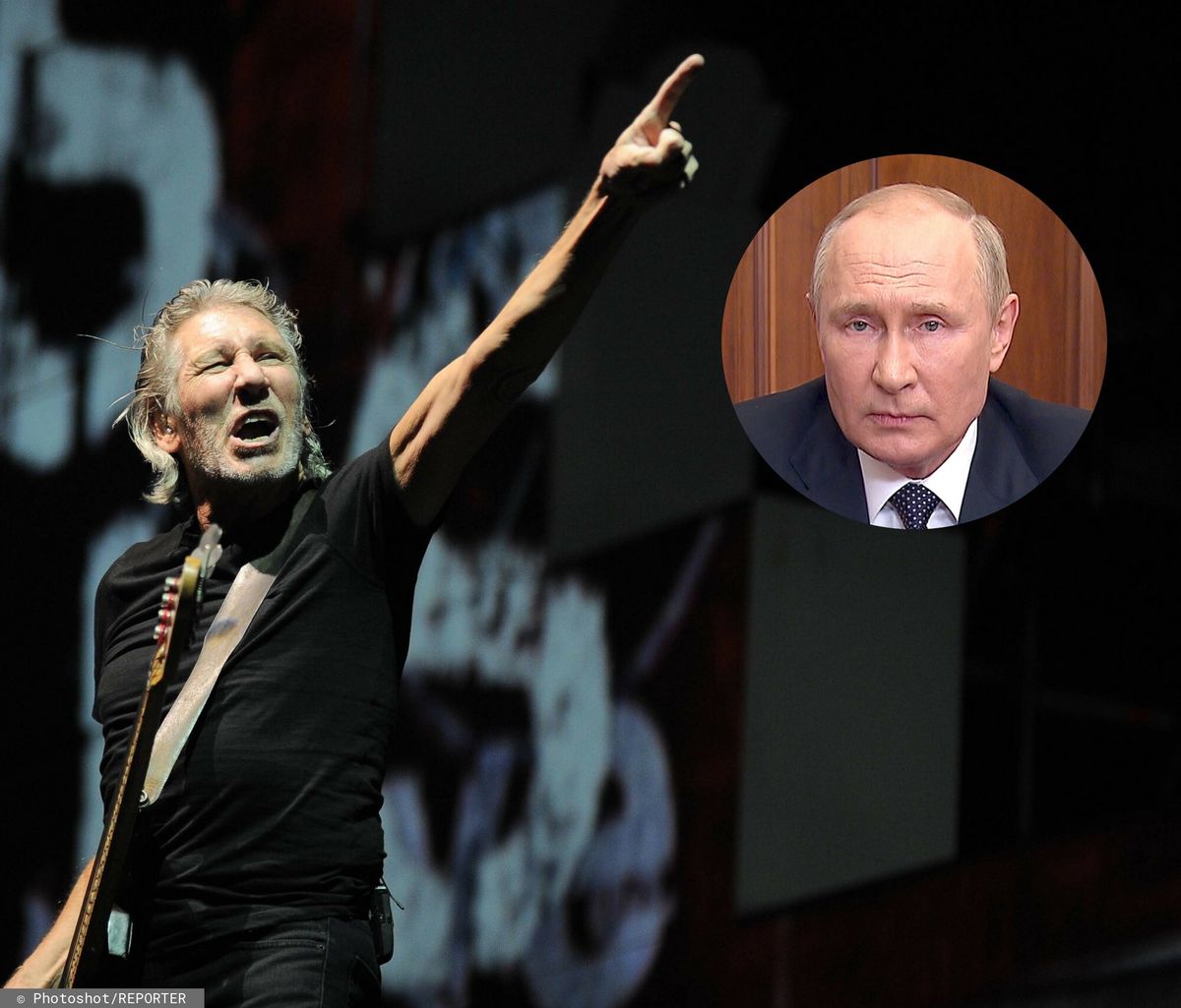 Roger Waters i Władimir Putin