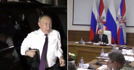 Był środek nocy. Nagle poinformowano o wizycie Putina
