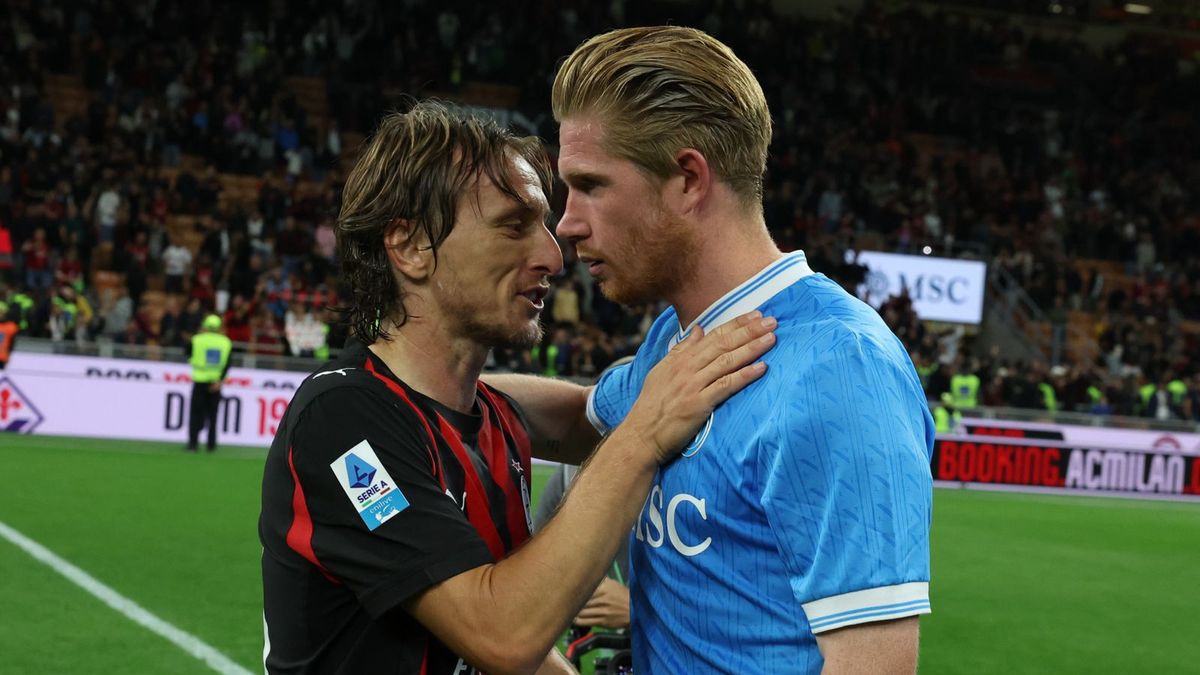 Getty Images /  Claudio Villa/AC Milan via Getty Images / Na zdjęciu: Luka Modrić/ Kevin De Bruyne