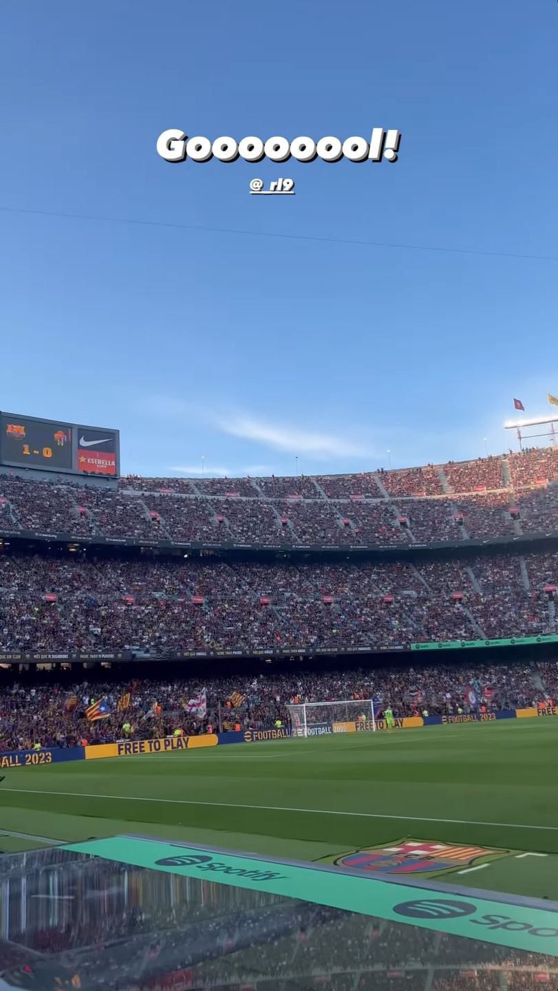 Lewandowski strzelił kolejne gole dla Barcelony.