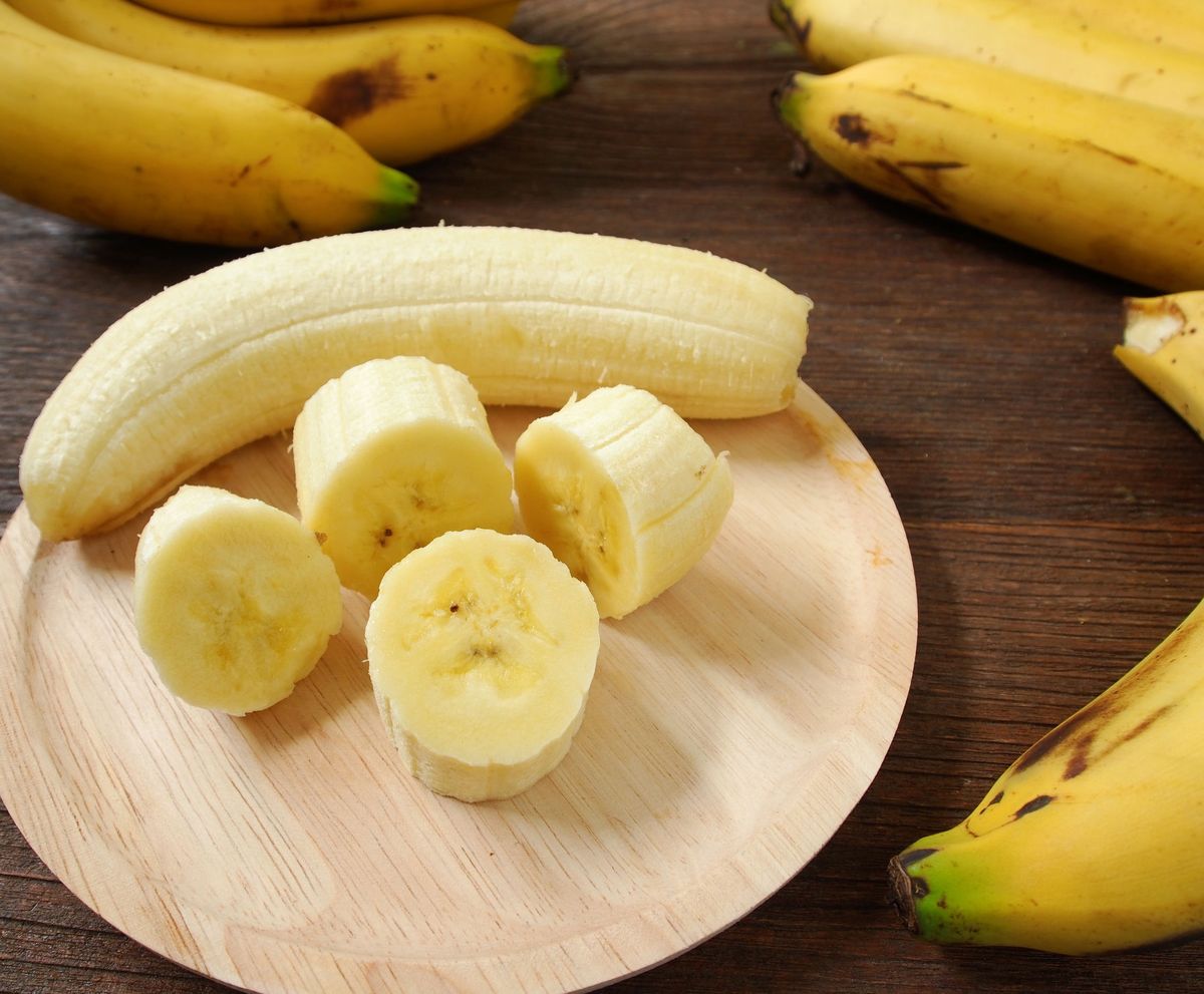 Końcówka banana to najstarsza część owocu.