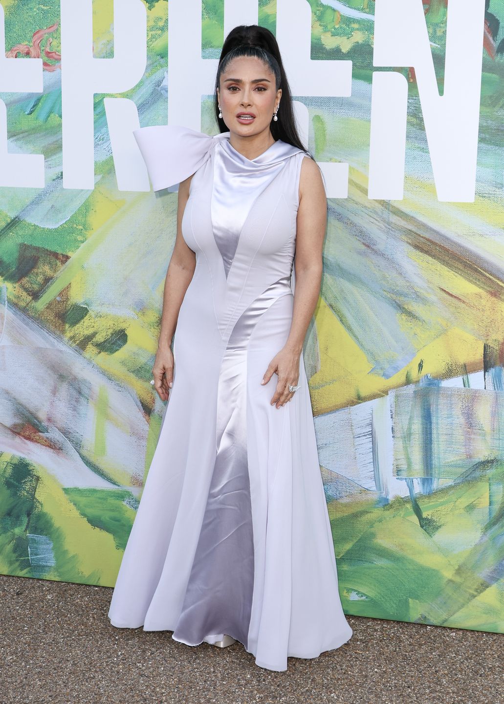 LONDON, ENGLAND - JUNE 23: Salma Hayek attends the Serpentine Summer Party at Serpentine South on June 23, 2026 in London, England. (Photo by Mike Marsland/WireImage)