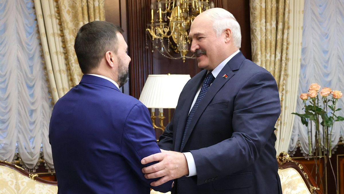 Łukaszenka spotkał się z szefem tzw. DRL 