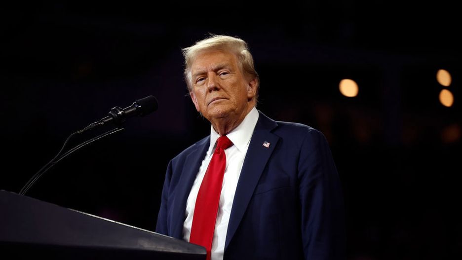 Donald Trump Campaigns For President In Reading, Pennsylvania
READING, PENNSYLVANIA - OCTOBER 09: Republican presidential nominee, former U.S. President Donald Trump delivers remarks at a campaign rally at the Santander Arena on October 09, 2024 in Reading, Pennsylvania. With 26 days until the presidential election, Trump is campaigning across the battleground state of Pennsylvania, including a stop earlier in the day in President Joe Biden's hometown of Scranton. (Photo by Chip Somodevilla/Getty Images)
Chip Somodevilla