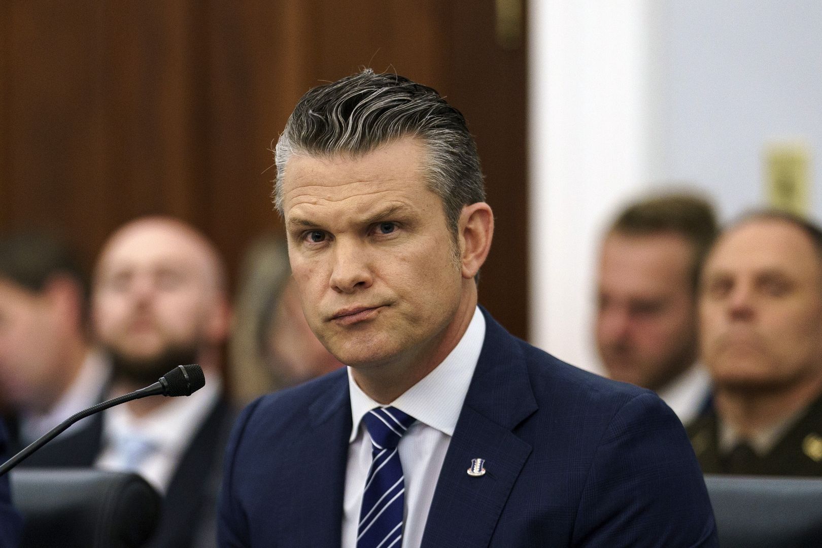 US Secretary of Defense Pete Hegseth during a hearing of House Committee on Appropriations, Subcommittee of Defence at the US Capitol, in Washington, DC, USA, 10 June 2025. EPA/WILL OLIVER Dostawca: PAP/EPA.