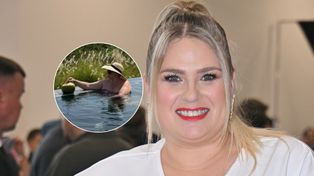Elżbieta Romanowska byczy się w basenie na drugim końcu świata. 43-latka korzysta z luksusów