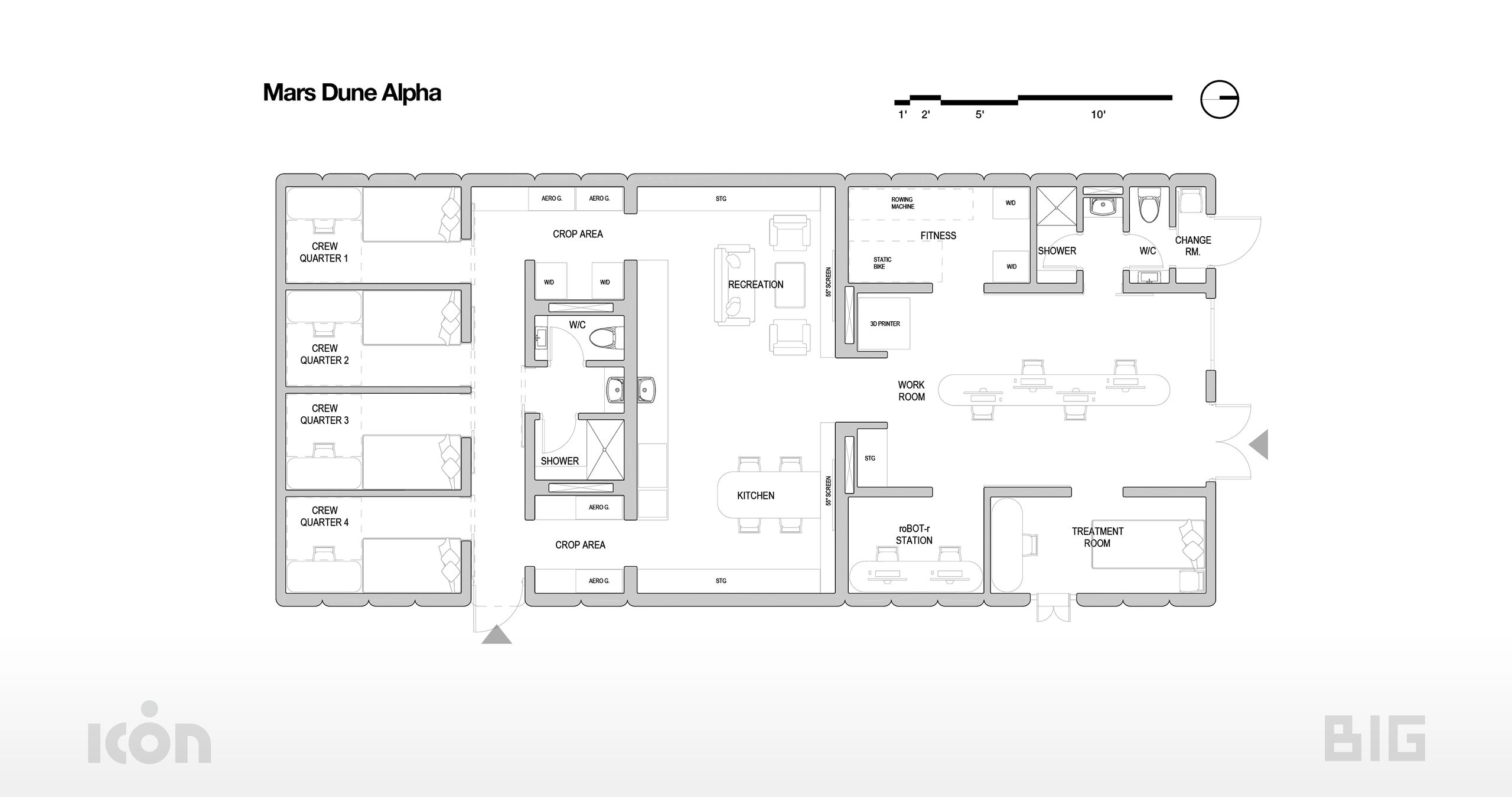 Mars Dune Alpha - projekt