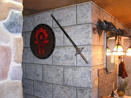 Łazienka prawdziwego miłośnika World of Warcraft
