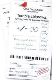 „Terapia zbiorowa, czyli czytadło na poprawę humoru”, Anna Budzyńska