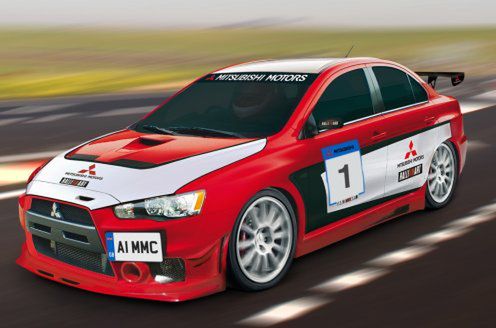 Mitsubishi UK dostarczy Evo X w wersji wyścigowej