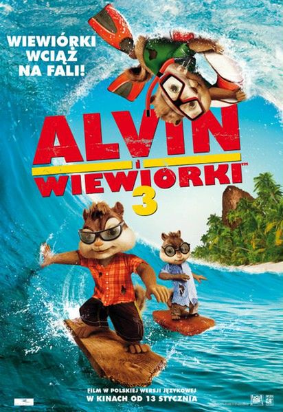 Alvin i wiewiórki 3 3D