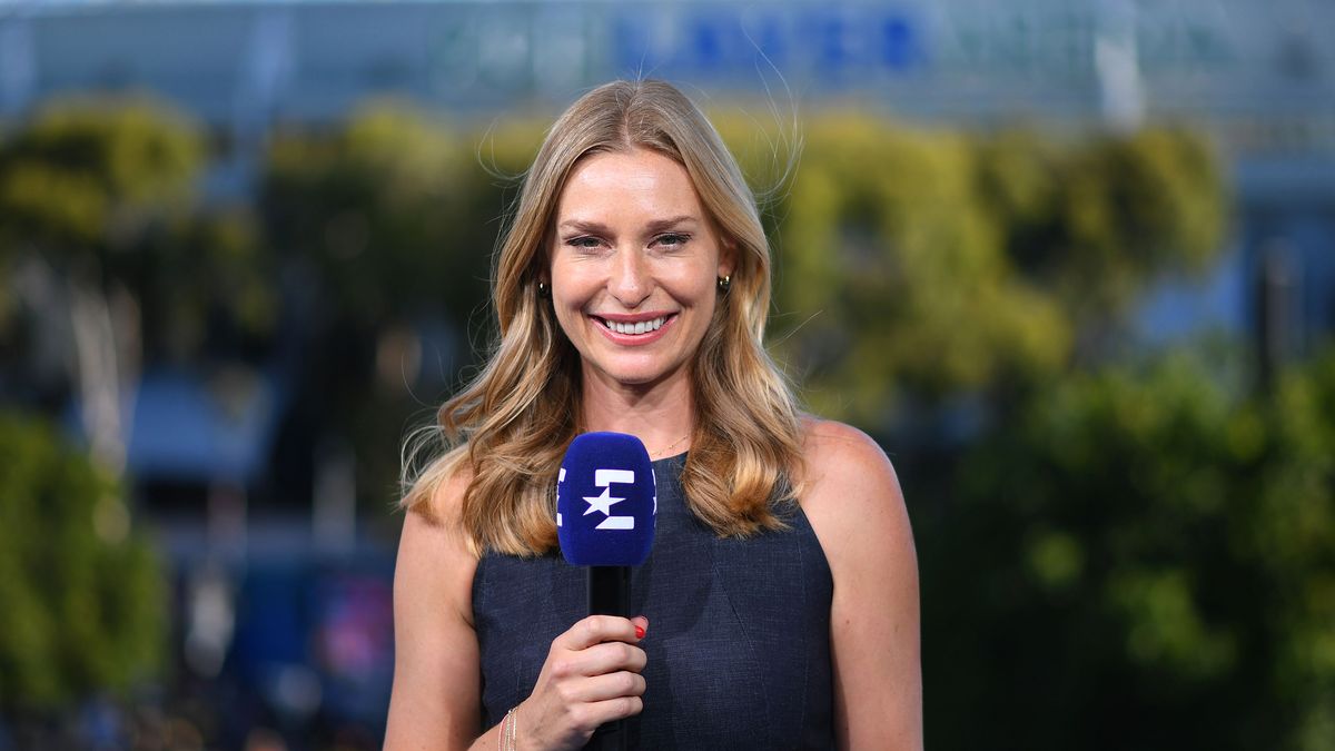 Zdjęcie okładkowe artykułu: Materiały prasowe / Antoine Couvercelle/Eurosport / Barbara Schett, była tenisistka, obecnie ekspertka telewizji Eurosport