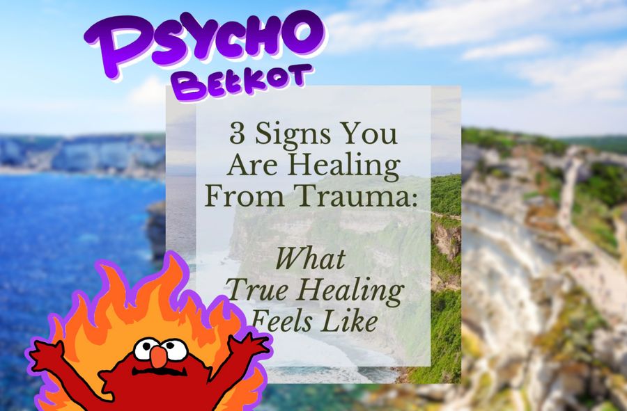 Znakiem, że leczysz traumę jest potwierdzenie od twojego lekarza lub terapeuty