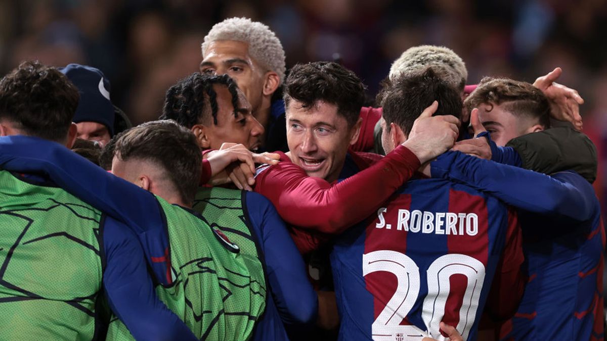 Getty Images / Jonathan Moscrop / Na zdjęciu: piłkarze FC Barcelony
