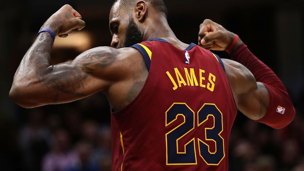 Getty Images / Gregory Shamus / Na zdjęciu: LeBron James