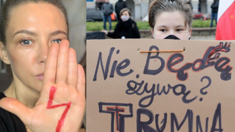 Kinga Rusin pisze o śmierci ciężarnej kobiety