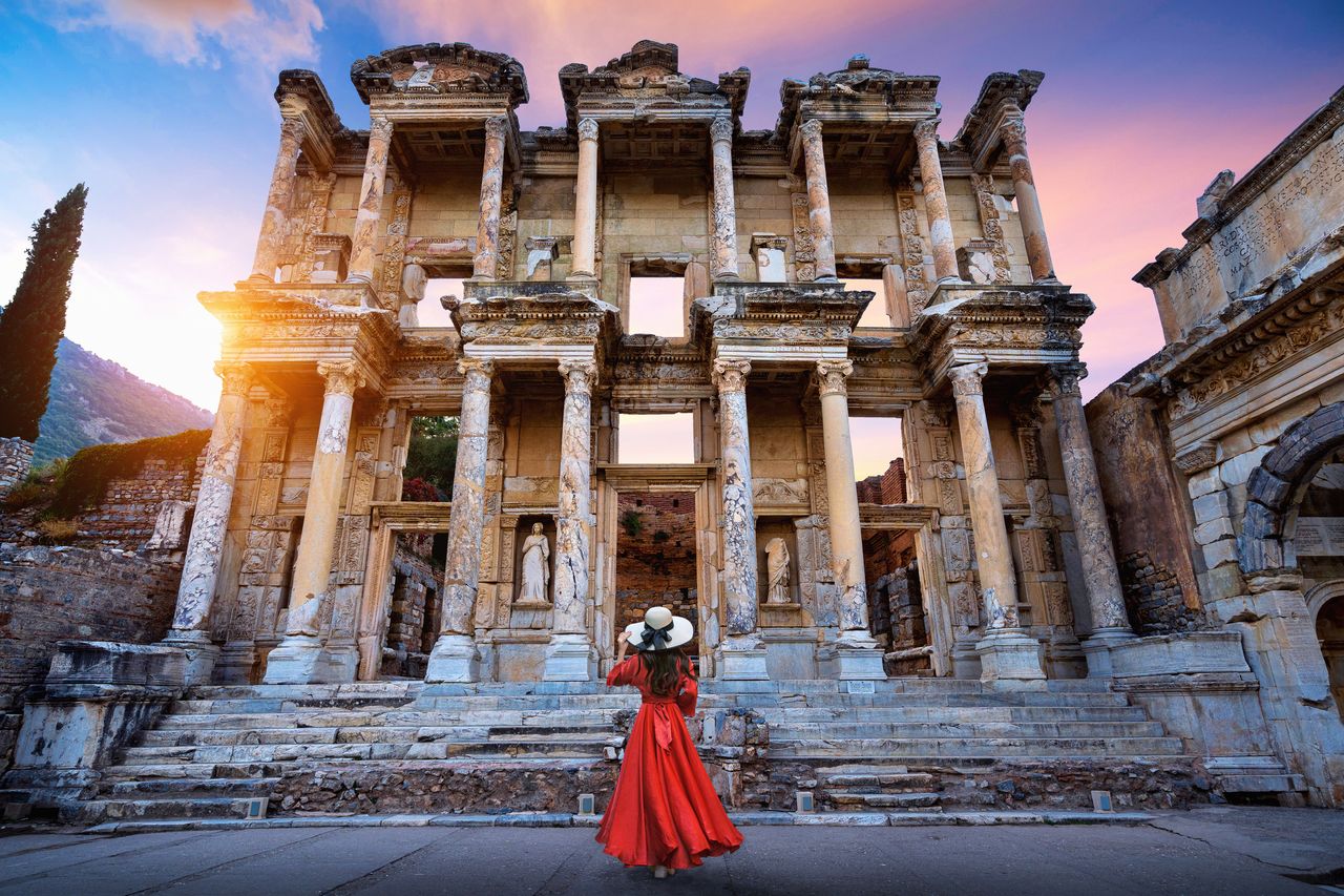 The Library of Celsus is a symbol of Ephesus.