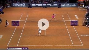 WTA Stuttgart: A. Radwańska - Siegemund: rewelacyjna wymiana
