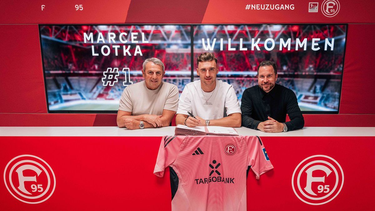 Twitter / Fortuna Duesseldorf / Na zdjęciu: Marcel Lotka